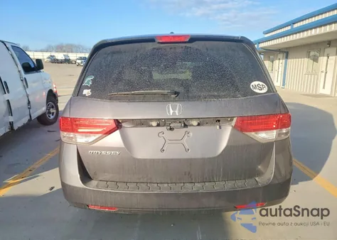 2015 Honda Odyssey Exl из США, поврежденный, VIN 5FNRL5H69FB019399